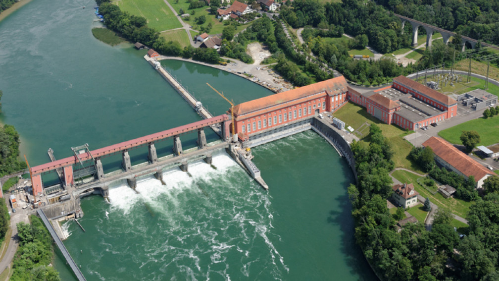 Symbolbild: Wasserkraftwerk Eglisau