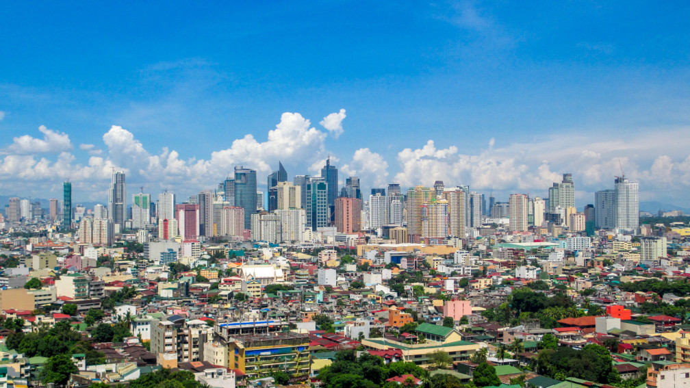 Hochhäuser in den Philippinen 