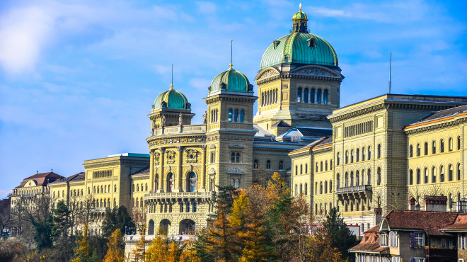 Bild des Bundeshauses in Bern