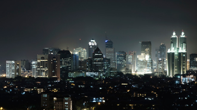 Skyline von Jakarta