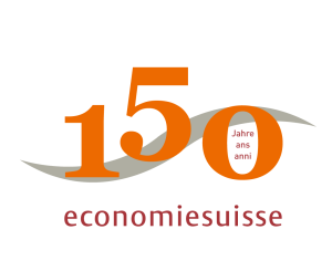 Logo 150 Jahre economiesuisse