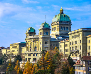 Bild des Bundeshauses in Bern