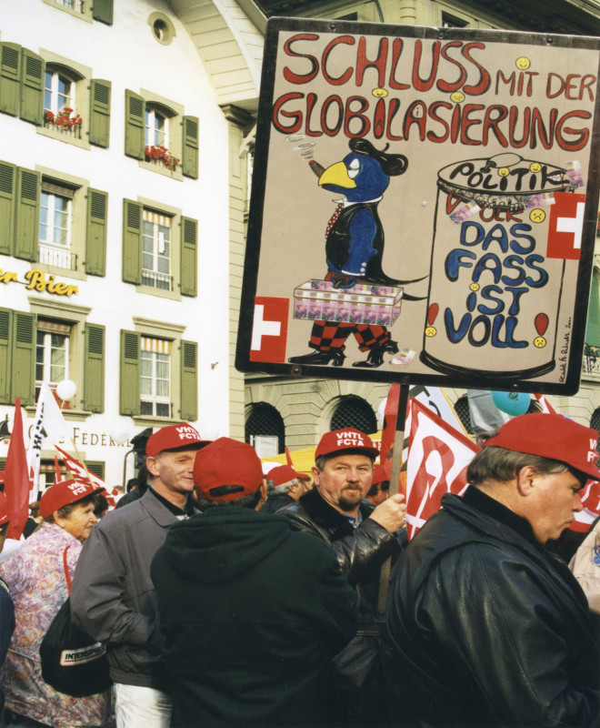 Bild Anti-Globalisierungs-Demonstration